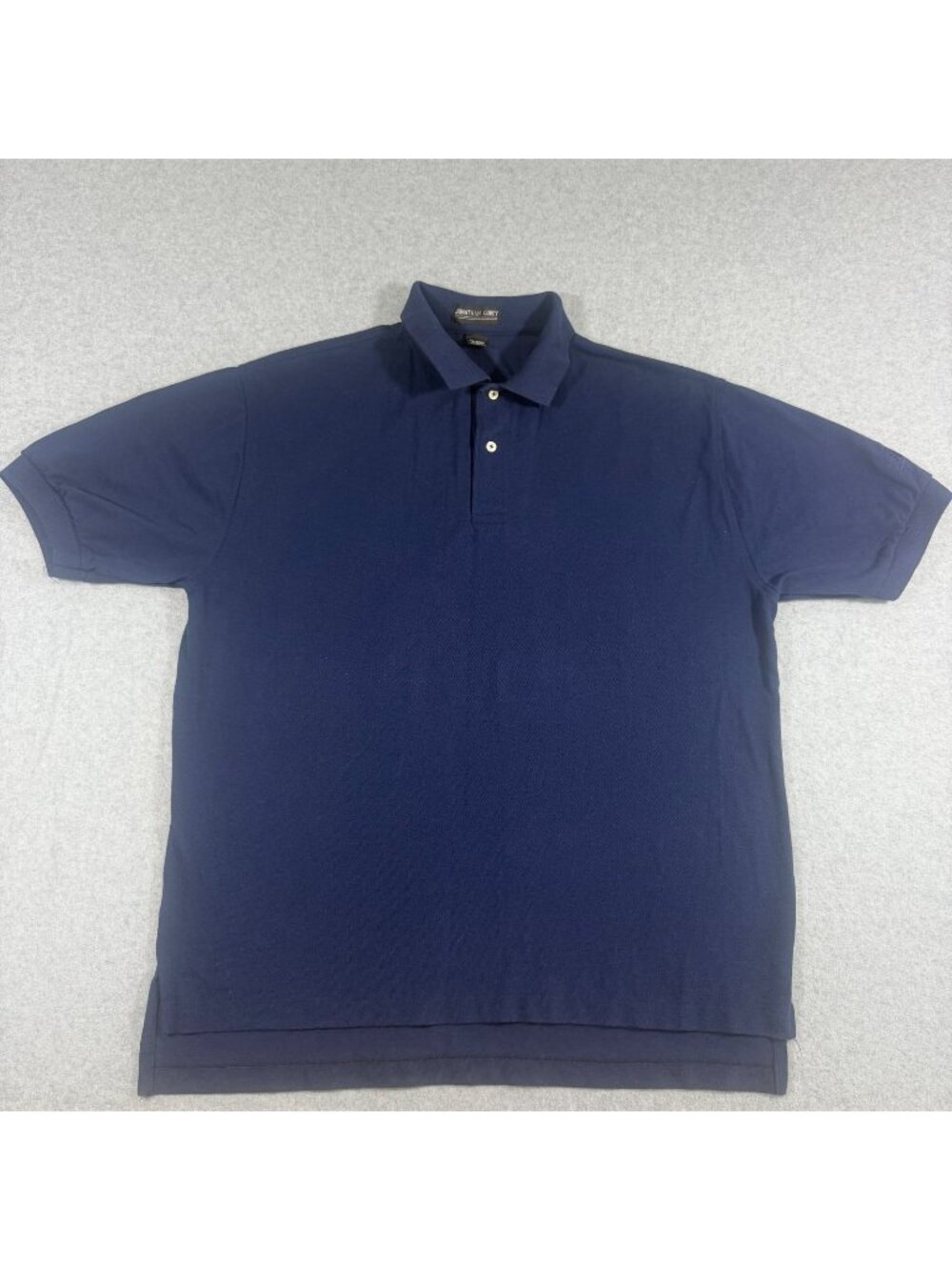 Jonathan Corey Men’s XL Navy Blue Polo Shirt 100% Combed Cotton Short Sleeve